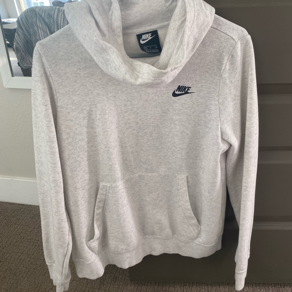Nike cowl neck hoodie. Like new!